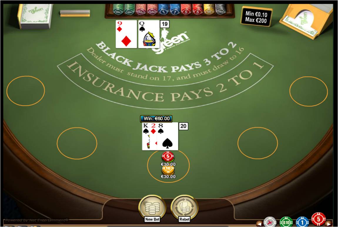 Rules to win at blackjack